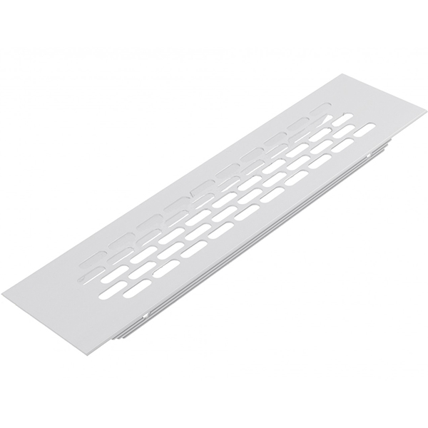 Решітка вентиляційна 245х60мм мала біла KK-W60245-M1